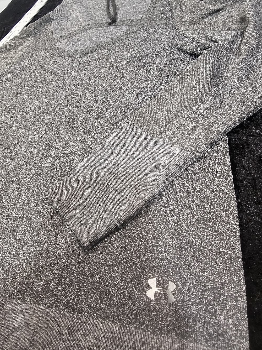 Under Armour Women's Heather Charcoal Athletic Hoodie
